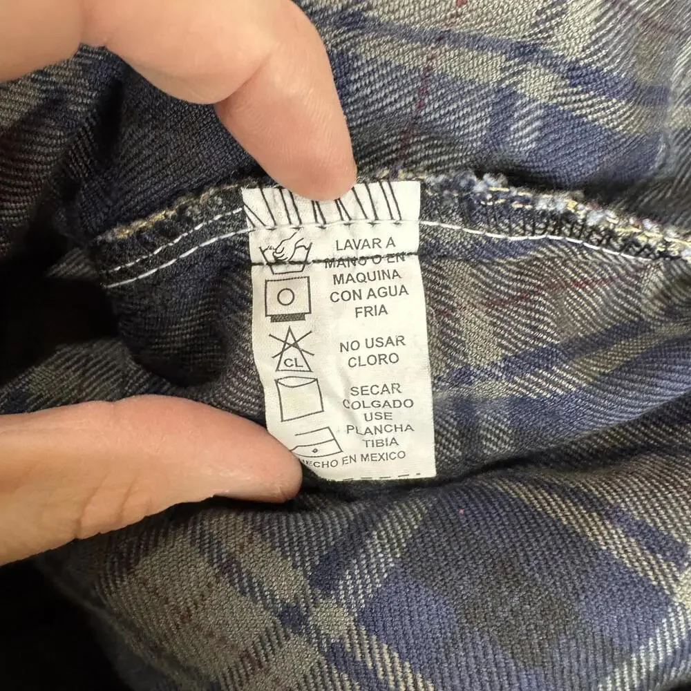 Unique Hand Painted Jean Sweater Jacket‎ Small/Large